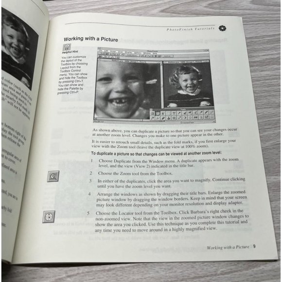 Photo Finish for Windows Users Guide PC Paintbrush Series ZSoft NO SOFTWARE - Picture 7 of 12